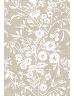 Loneta rosana petalo beige